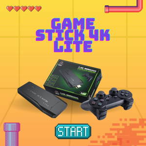 Stick De Videojuego Retro Con 2 Mandos